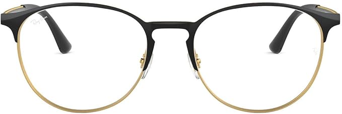 Ray-Ban Unisex Rx6375 Round Prescription Eyeglass Frames
