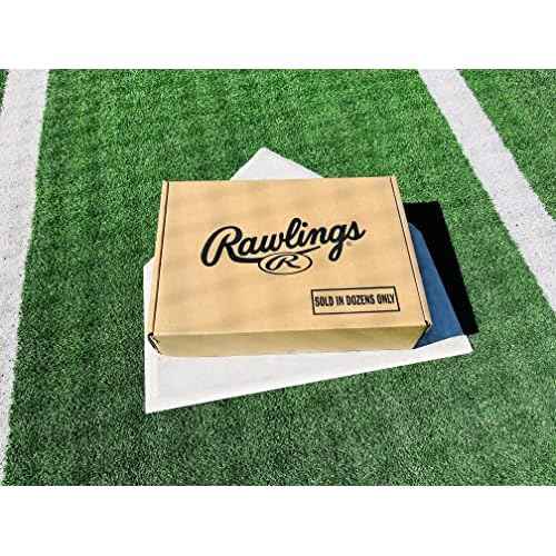Rawlings | Official League Baseballs | Competition Grade | ROLB1 | Youth/14U | Game/Practice Use | 12 Count