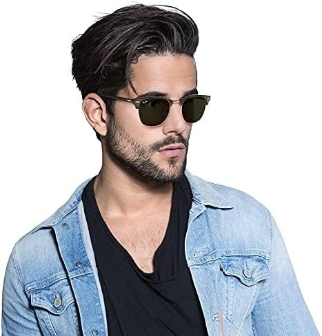 Ray-Ban RB3016 Clubmaster Square Sunglasses