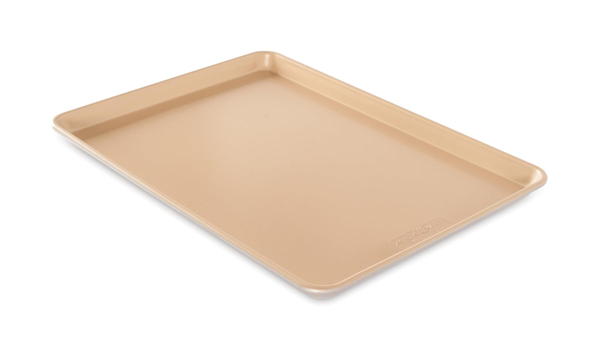 Nordic Ware Naturals Aluminum NonStick Jelly Roll Baking Sheet