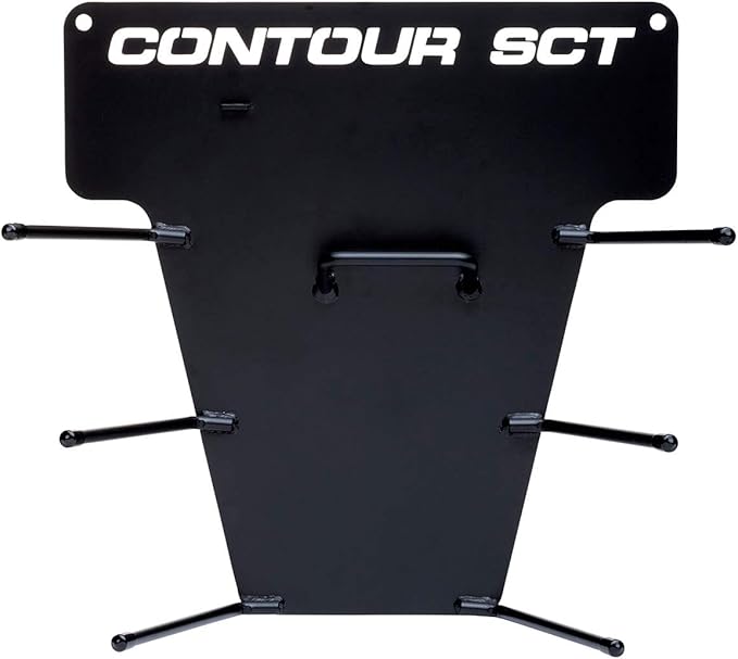 Eastwood Heavy Duty Steel Contour SCT Rack | Heavy Duty Garage SCT Tool Organizer, Drums, and Hex Key Holder Shelf | Made from Durable 3mm Thick Metal Frame | 30 lbs Weight Capacity
