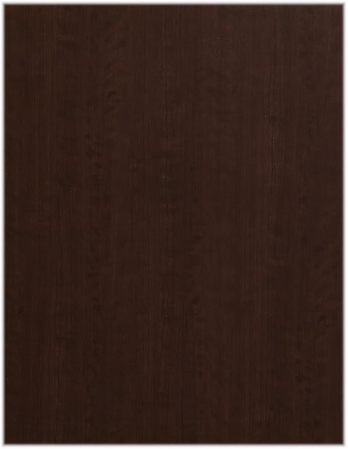 Bush Furniture BSHSRC103MR Series C Mocha Cherry 36W 5 Shelf Bookcase with Doors