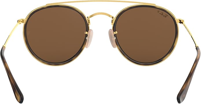 Ray-Ban Unisex Rb3647n Double Bridge Round Sunglasses