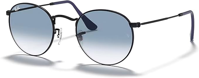 Ray-Ban RB3447 ROUND METAL Sunglasses For Men +BUNDLE with ACCESSORY EYEWEAR KIT