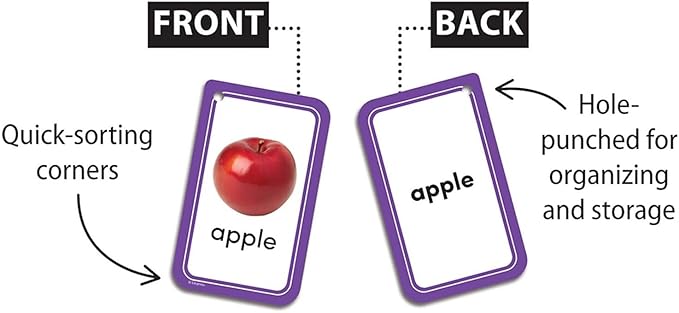 Teacher Created Resources Picture Words Flash Cards (EP62042)