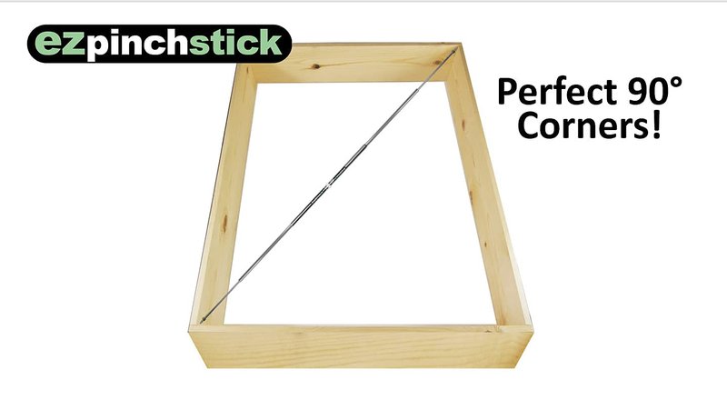 Extendable Measuring Stick Tool | Pinch Stick for Woodworking | No Numbers, No Mistakes | Carpentry, Woodworking, Hobbies, and Remodeling Projects.