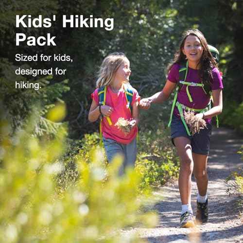 Osprey HydraJet 12L Kids' Hiking Backpack with Hydraulics Reservoir, Euphoria Purple