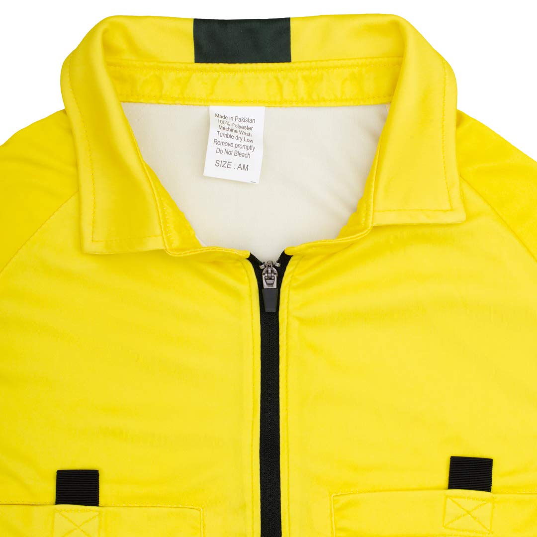 New! Women's 2018 Soccer Referee Jersey (Yellow, XS (Chest: 32-34"))