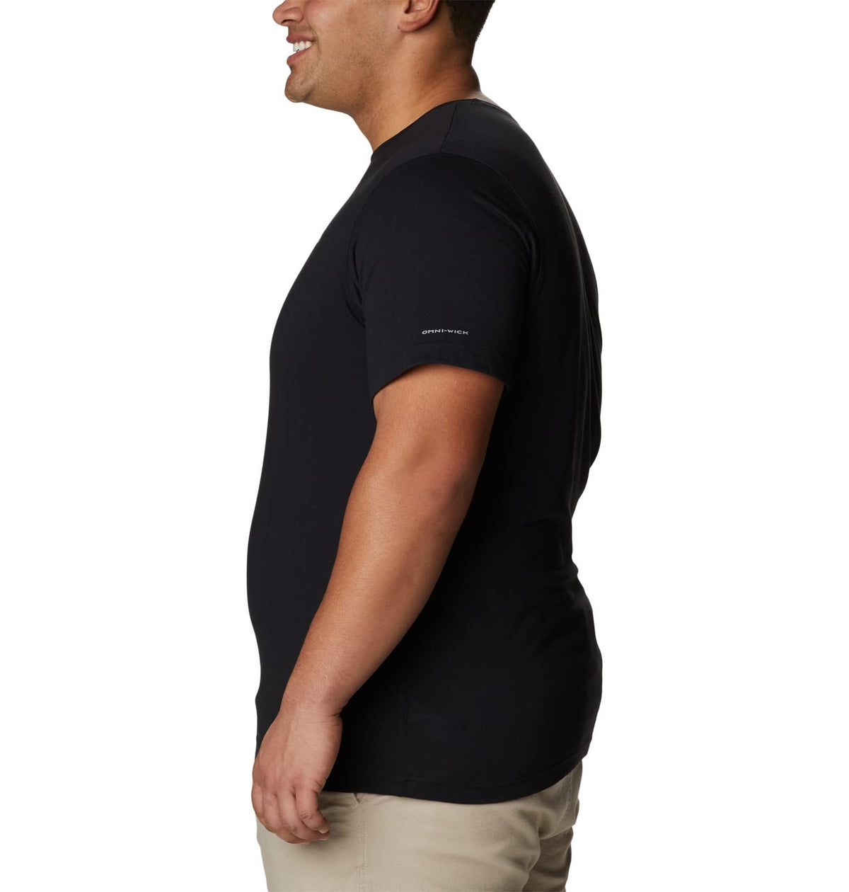 Columbia Men's Thistletown Hills Graphic Short Sleeve, Olive Green Heather/Wanderland Graphic, 1X