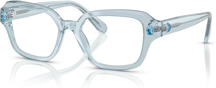 Swarovski womens Sk2039 Square Prescription Eyewear Frames
