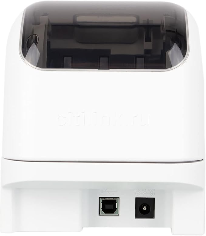 Brother QL-810Wc Direct Thermal Ultra-Fast Label Printer with Wireless Networking - 110 Labels Per Minute, 300 x 600 dpi, Auto Cut, USB-B, Includes 1 Roll of 400 Address Labels, Tillsiy Printer Cable