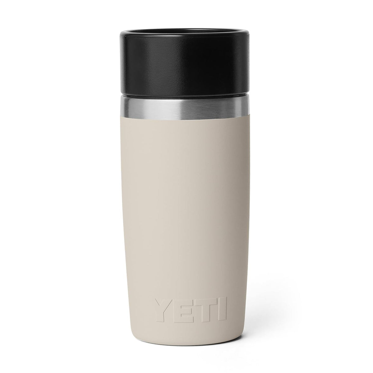 YETI Rambler 12 oz Travel Bottle, Stainless Steel, Vacuum Insulated with Leakproof Commuter Cap, Cape Taupe