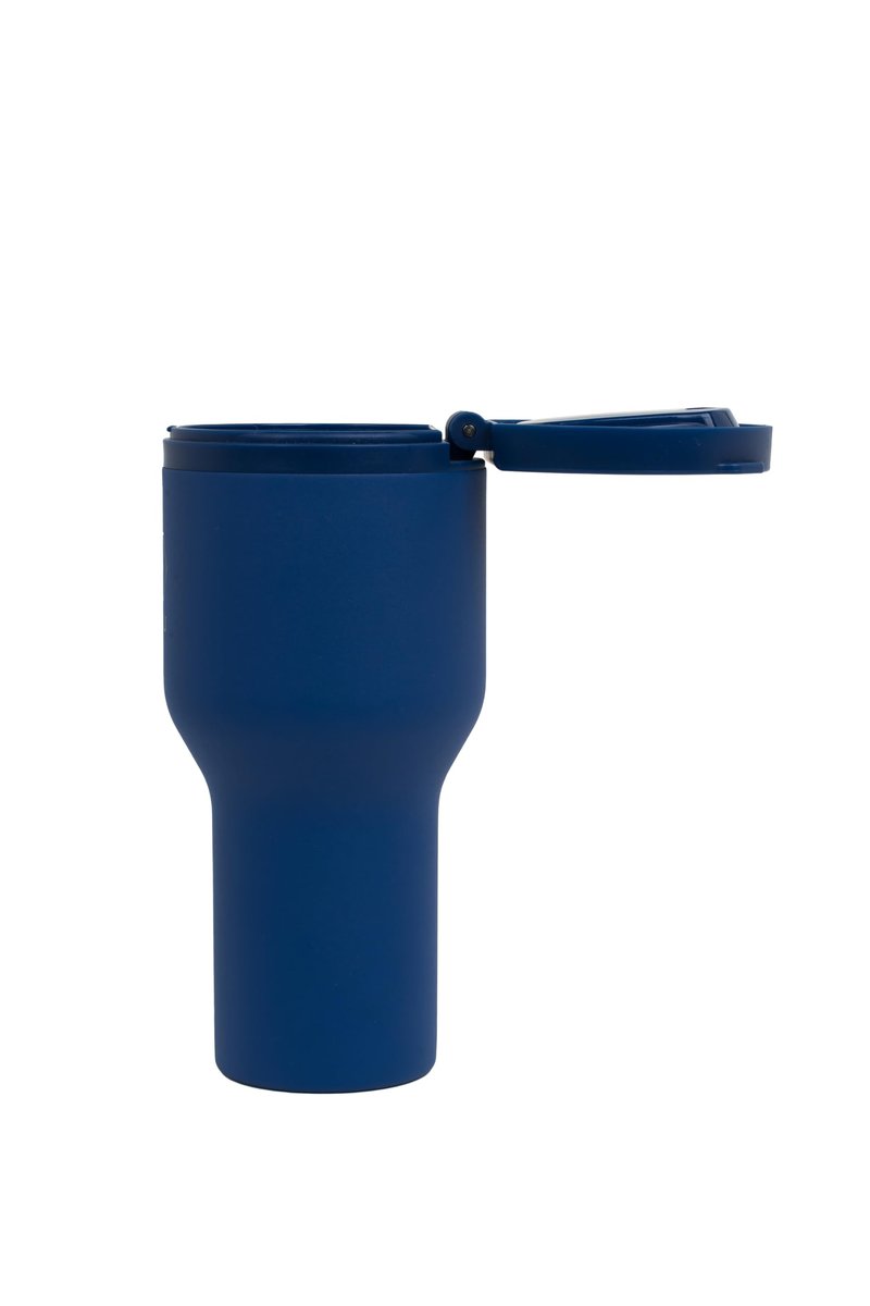 HInj Insulated Travel Tumbler, Blue, 28oz Stainless Steel with Lid