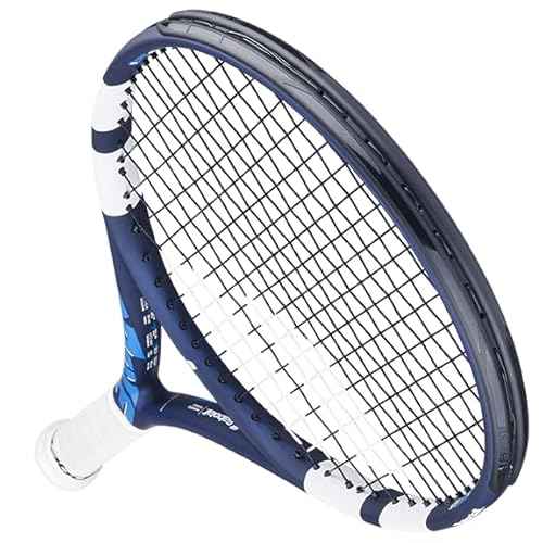 Babolat, Tennis Racket Drive Junior, One Size, Blue/Red, Graphite and Aluminium Composite Frame, Lightweight 230g, Ideal for Young Players 9-11 Years