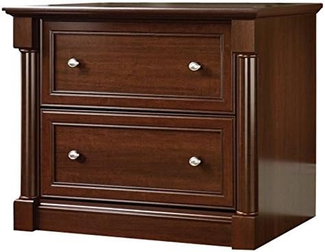 Pemberly Row 2 Drawers 29.61" Lateral Cherry Engineered Wood Filing Cabinet Easy Assembly Stationary Legal/Letter Size for Home, Office