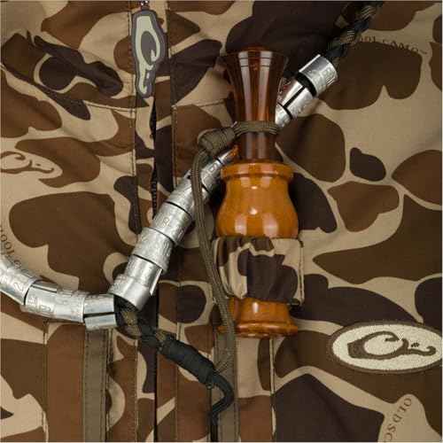 Drake Waterfowl Men's MST Waterproof Fleece-Lined 1/4 Zip Hunting Windproof Breathable Pullover Jacket with Multiple Pockets