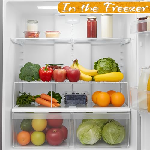 Kitchen Cabinet Expandable Shelf Organizers Set of 2, Adjustable Metal Wire Pantry Storage Shelves Rustproof Cupboard Spice Shelf Rack for Cupboard Countertop Pantry Drawer Utensils