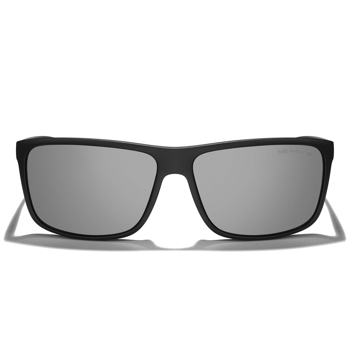 MERRY'S Rectangular Polarized Sports Sunglasses for Men Women Cycling Driving Fishing UV400 Protection S8225