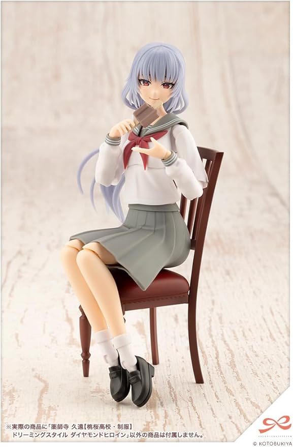 Sousai Shojo Teien: Kuon Yakushiji (Touou High School Uniform Dreaming Style Diamond Heroine) Model Kit