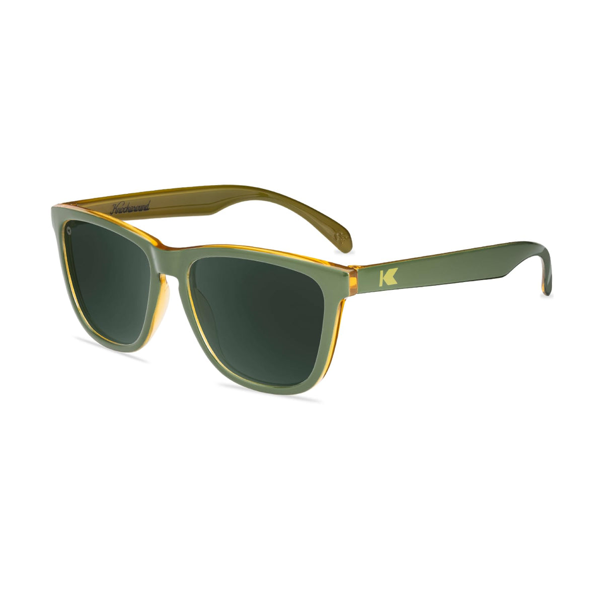 Knockaround Square Polarized Sunglasses for Men & Women - UV400 Protection