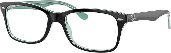 Ray-Ban unisex-adult Rx5228 Square Prescription Eyeglass Frames