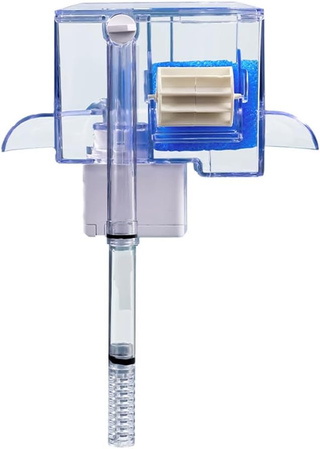 Circular Fish Tank Filter, Aquarium Hang on Filter, Small Fish Tank