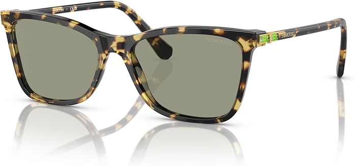 Swarovski womens Sk6004 Rectangular Sunglasses