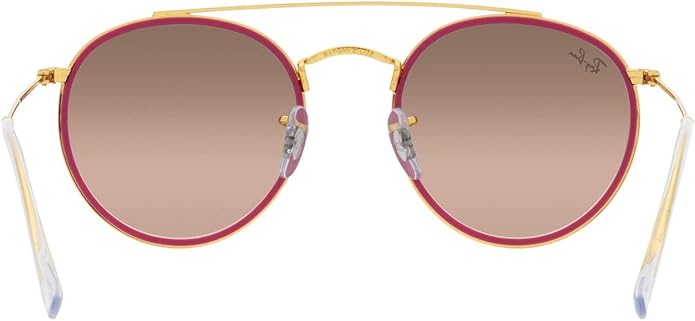 Ray-Ban Unisex Rb3647n Double Bridge Round Sunglasses
