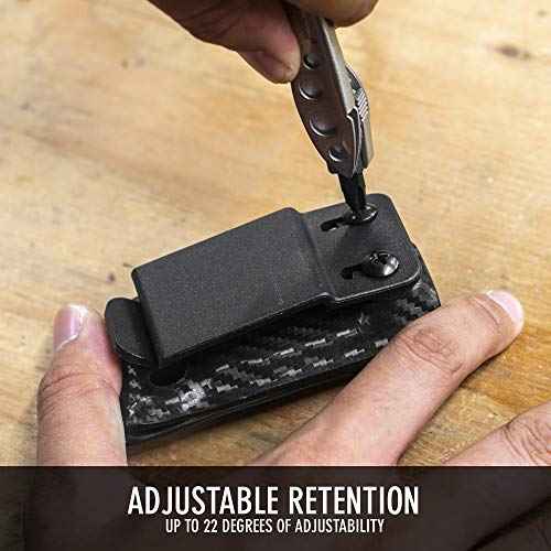 Clip & Carry Kydex Multitool Sheath for The Gerber Suspension - Made in USA - EDC Multi Tool Sheath Holder Holster Cover - Carbon Fiber Black