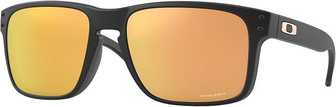 Oakley Mens OO9244 Holbrook Low Bridge Fit Rectangular Sunglasses