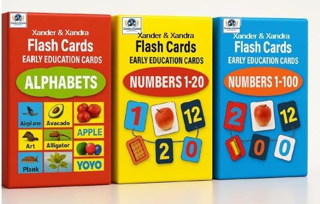 Alphabet Flash Cards for Toddlers | Award-Winning | ABC Flashcards for Baby & Kids|ABC Cards Kindergarten || Large A-Z Learning Letter Animal Color Flashcard for Ages 1-6