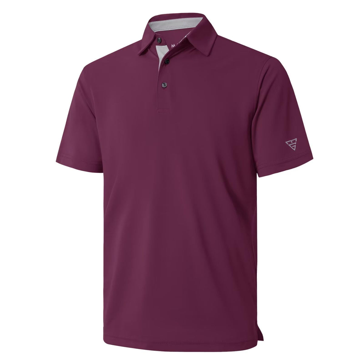 M MAELREG Mens Pique Polo Shirts Short Sleeve Performance Moisture Wicking Quick Dry Casual Golf Shirts for Men