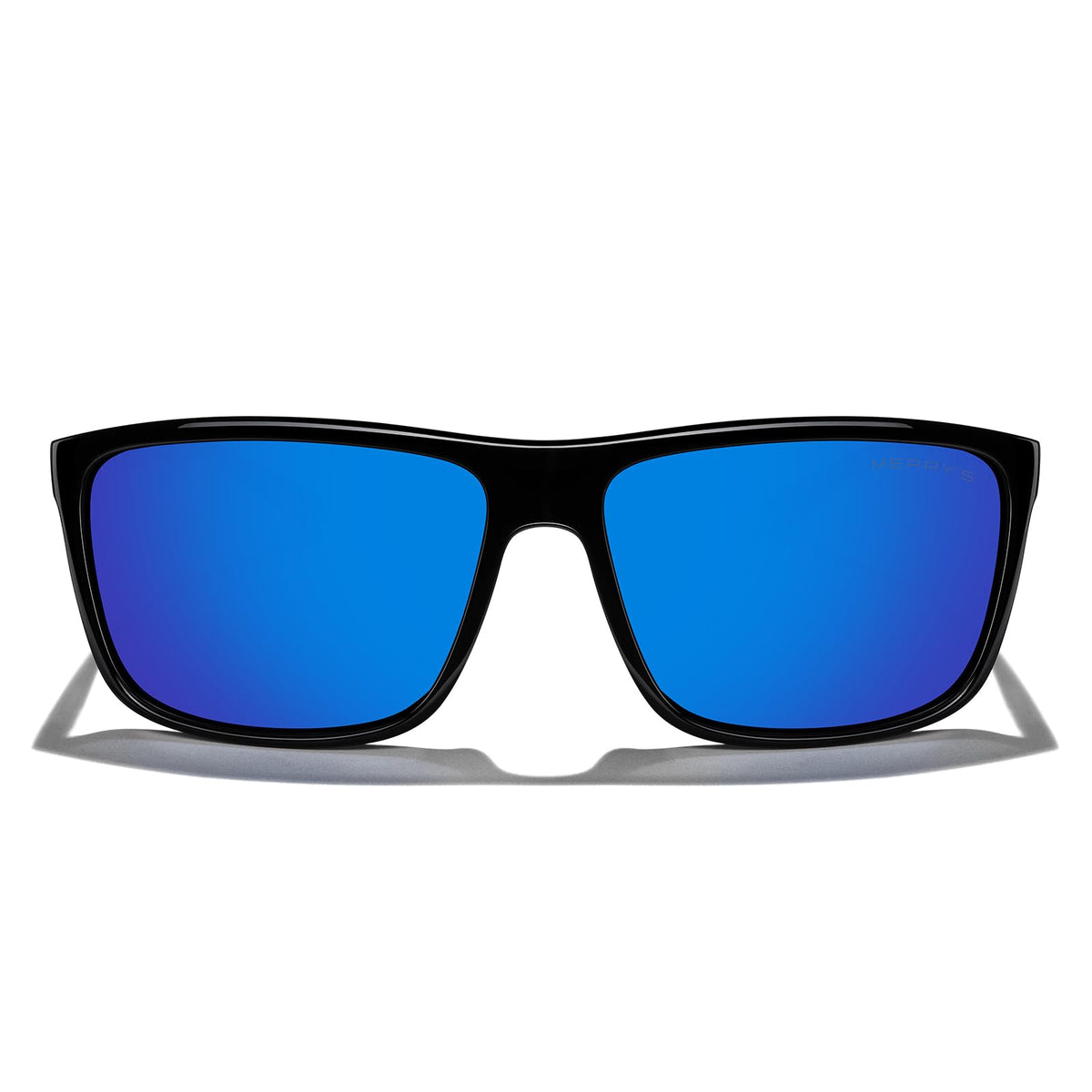 MERRY'S Rectangular Polarized Sports Sunglasses for Men Women Cycling Driving Fishing UV400 Protection S8225