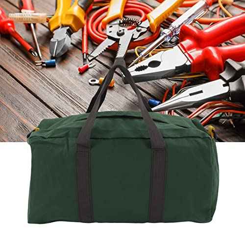 YWBL-WH Hand Tool Tote Large Capacity Tool Organizer Tool Storage Bag for Electrician(20 Inch)