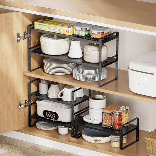 Multi-Functional Metal Shoe Rack, Space-Saving, Perfect for Entryway, Closet, Bathroom, etc. - Sturdy and Durable, High Weight Capacity(1PACK/Black/Medium) - color: 1pack/Black, size: Medium