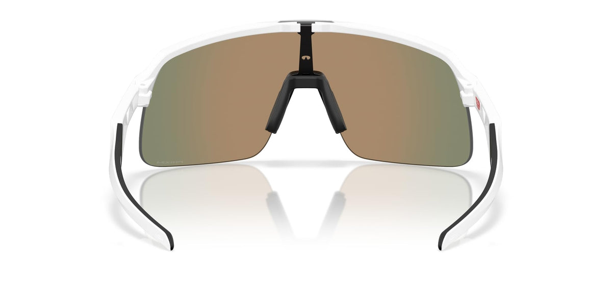 Oakley OO9496 Sutro Lite S Sunglasses, Matte White/Prizm Ruby, 34 mm