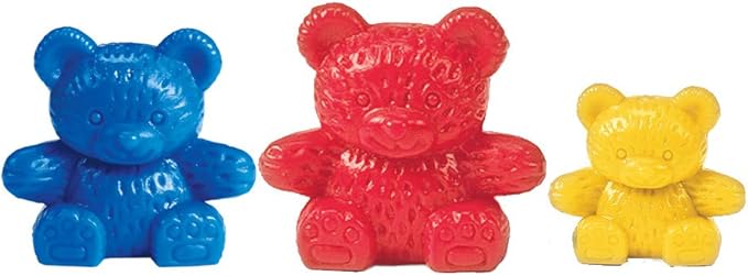 Learning Resources Bear Counters Set, Counting, Color & Sorting Toy, Set of 80, Ages 3+