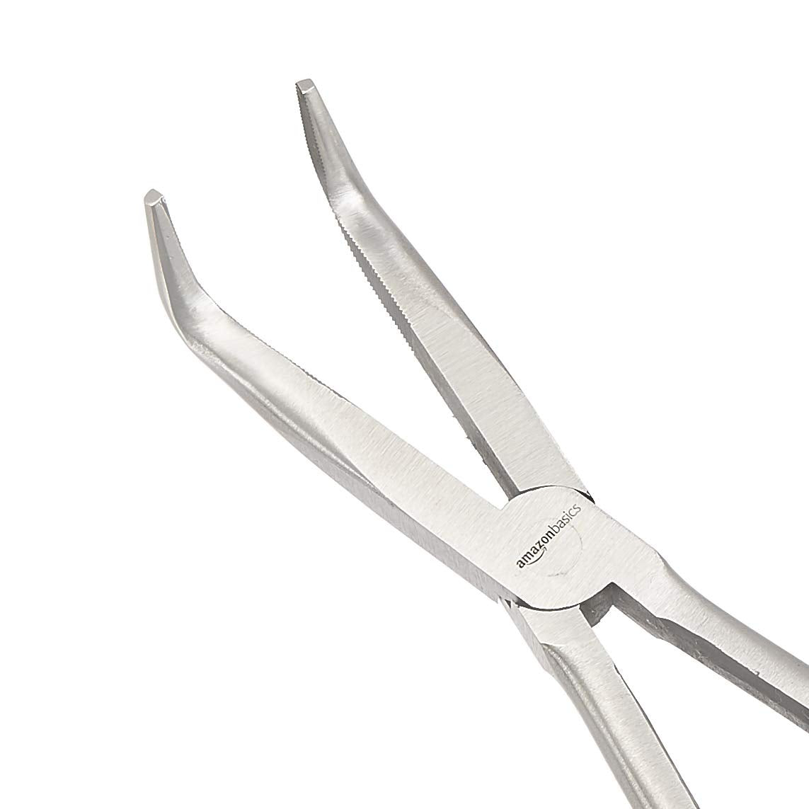 Amazon Basics Extra Long Reach Needle Nose Pliers Tool Set for Narrow Spaces, Versatile, 3-Piece, Black