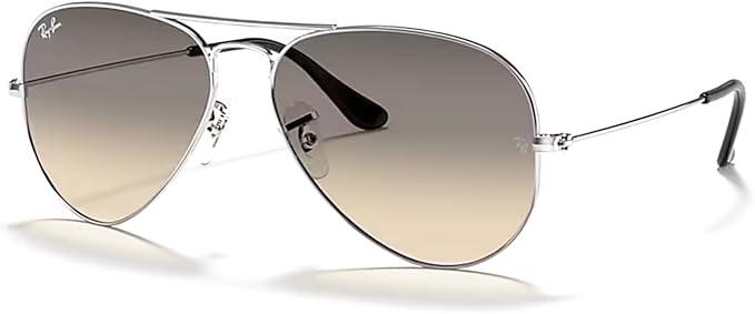 Ray-Ban RB3025 Metal Aviator Sunglasses For Men For Women +BUNDLE with ACCESSORY EYEWEAR KIT
