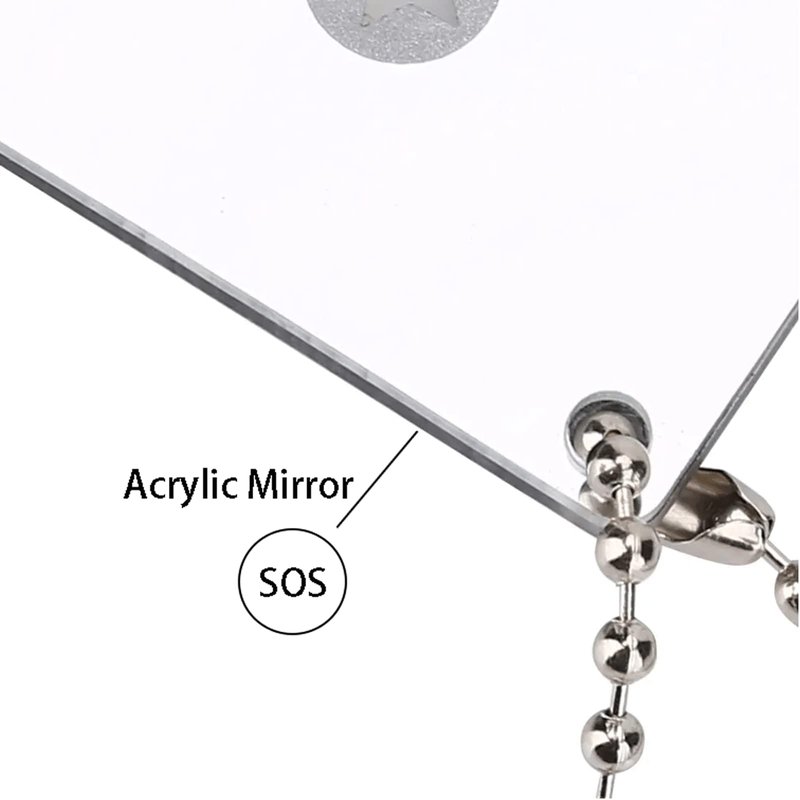 4 PCS Signal Mirror Survival, Camping Mirror Outdoor Multifunctional Signal Emergency Mirror Reflective Mirror Survival Help Signal Mirror Rescue Mirrors for Hiking Camping Backpacking Marine Signal