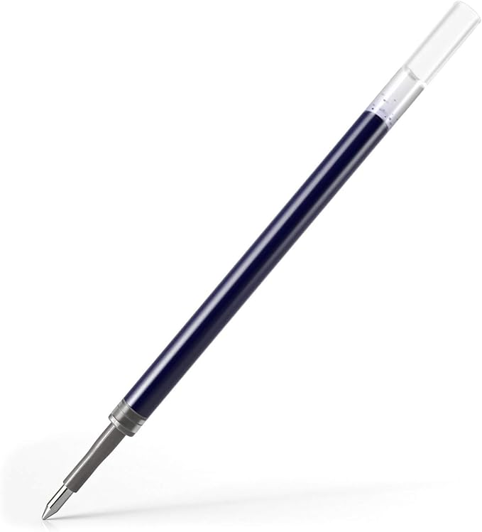 ARTEZA Gel Pen Refills, Pack of 50 – Blue Ink Rollerball Refills with Fine Tip, Quick-Drying for Office, School & Everyday Writing