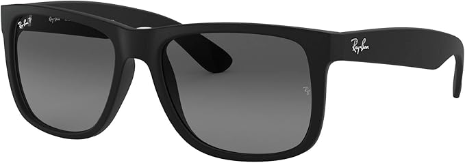 Ray-Ban unisex-adult Rb4165f Justin Low Bridge Fit Rectangular Sunglasses