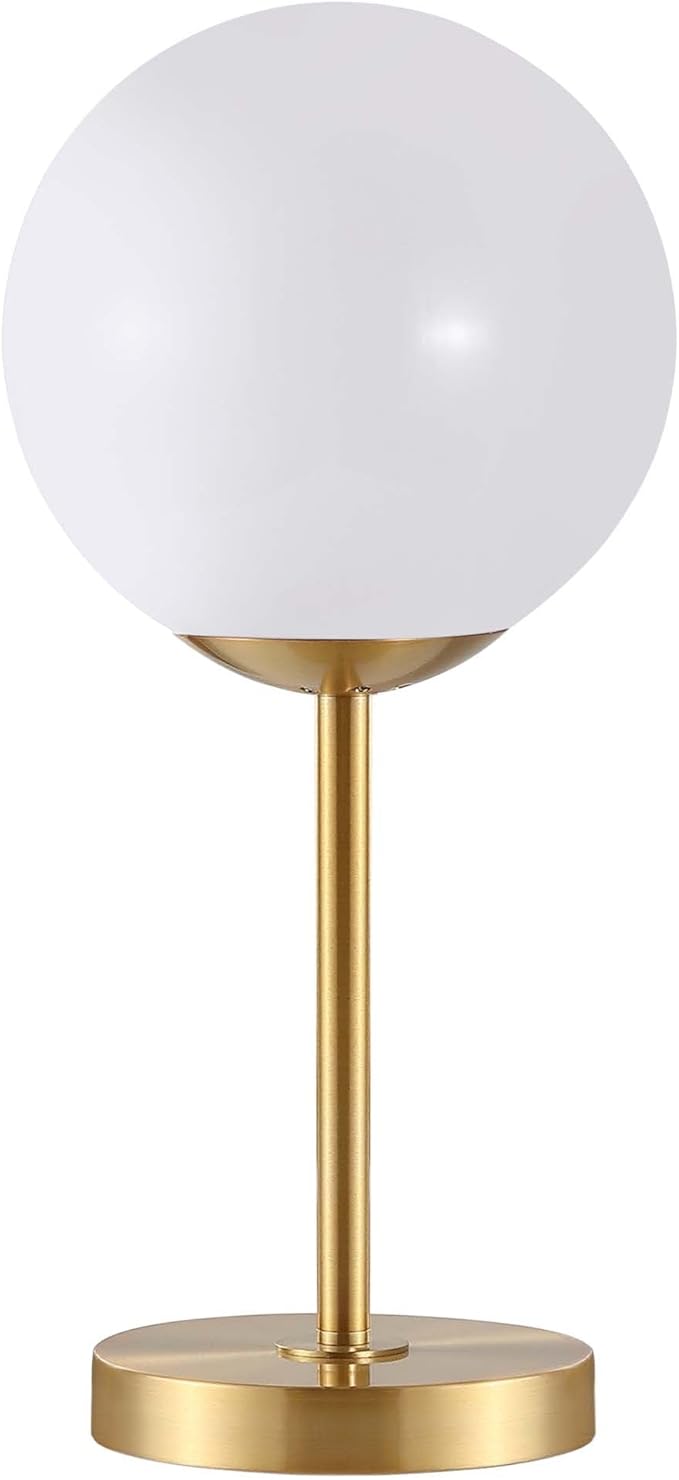 SAFAVIEH Lighting Collection Gemini Gold 17-inch Table Lamp (LED Bulb Included)