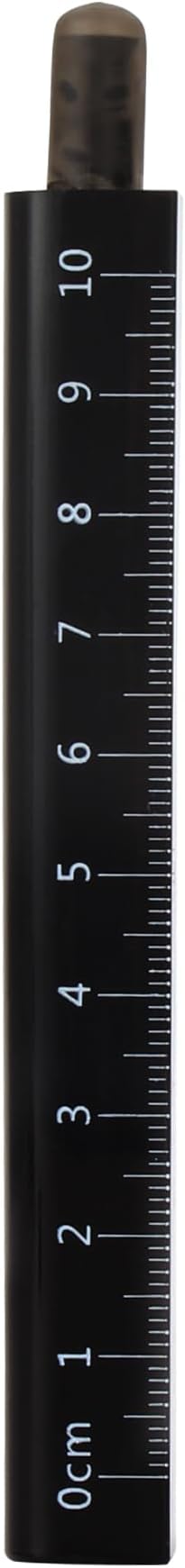 LABANCA 8 Pcs Compass Set with Protractor Rulers Pencil for Math Geometry (07734 Black)
