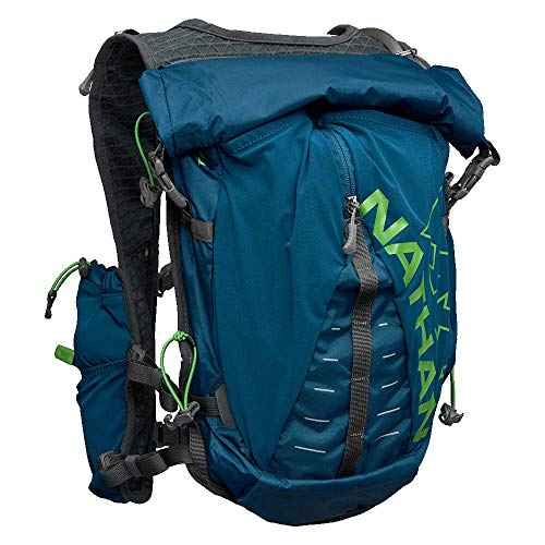 Nathan TrailMix Running Vest/Hydration Pack. 12L (12 Liters) for Men and Women | 2L Bladder Included (2 liters). Zipper, Pocket