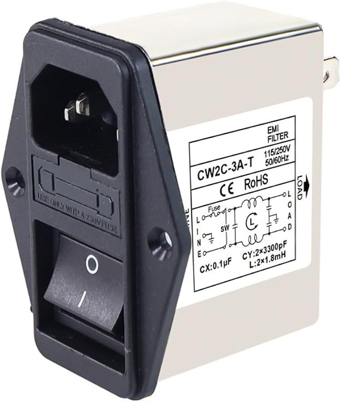 IEC Power Filter, Inlet Power Socket, IEC Socket Power Filter