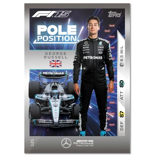 Topps Turbo Attax Formula 1 2025 - Full box - contains 24 packets of Turbo Attax (240 cards).