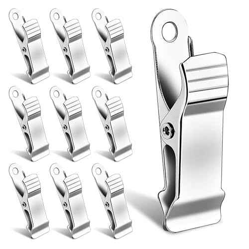 NATZERAT16 Pcs Metal Mini Clamps Mini Spring Clamp Crocodile Alligator Clips Alligator Clamps 1/2 Inch mini alligator clips for Work, Clothes, Photos, Curtains£¬smooth jaw£¬ 5/16 inch capacity