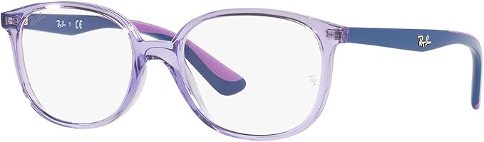 Ray-Ban unisex-child Ry1598 Square Prescription Eyeglass Frames