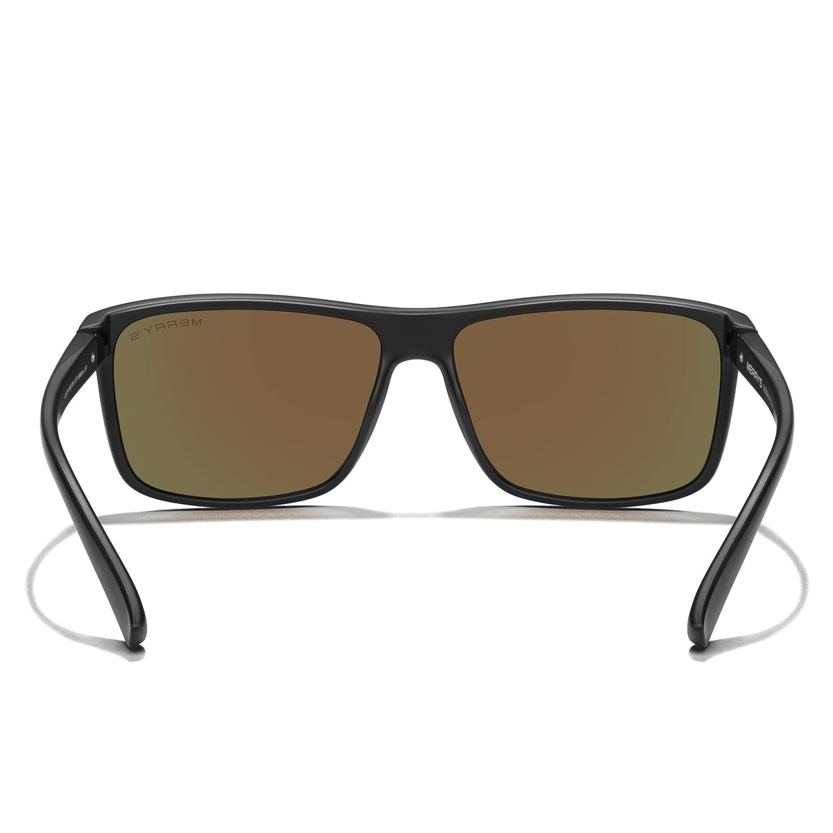 MERRY'S Rectangular Polarized Sports Sunglasses for Men Women Cycling Driving Fishing UV400 Protection S8225
